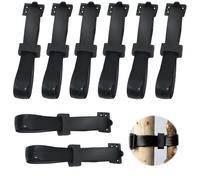 YSJCHEBS Paquet De 8 Attaches d'arbre, Attaches d'arbre, Noeuds d'arbre, Attaches De Souche d'arbre, Caoutchouc De Noeud d'arbre, Attaches De Piquet De Jardin