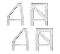YSJCHEBS Supports Horizontaux Ps5 4 Pièces, Supports De Bureau Simples, Supports De Placement De Base Stables, Supports De Bureau en Acrylique, Accessoires Ps5 Pro