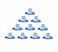 YSJJZRL 10 pièces 25mm avec Trous d'aspiration, ventouses Transparentes sans Crochets pour Crochet Mural de fenêtre