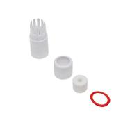 YSJJZRL 4 pièces/Ensembles RJ45 Couvercle de Capuchon de connecteur étanche pour caméra réseau IP extérieur câble de Queue de Cochon CCTV (100 Ensembles,Blanc)