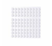YSJJZRL 90 pcs Autocollants adhésifs Double Face Transparents en Acrylique Rond sans Traces, Autocollants Nano-adhésifs Transparents pour Coller des Photos, Outils de Cuisine etc. -1.8cm