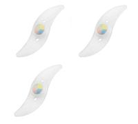 YSJJZRL Bike Spoke Light, 3 Pack Spokelit Bicycle Wheel Lights, for Cycling Bicycle Decoration (Batteries Inclus) Multicolore