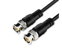 YSJJZRL Câble coaxial BNC mâle vers BNC mâle pour analyseur d'antenne, Radio CB, caméra de vidéosurveillance de sécurité (1,5M)