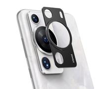 YSJJZRL Couvercle de Protection d'objectif de caméra à Couverture complète en métal en Aluminium Noir pour Huawei P60/P60 Pro/P60 Art (PourHuawei P60 Art)