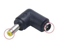 YSJJZRL DC 5.5x2.1mm Femelle à 3.5 * 1.35/4.0 * 1.7/5.5 * 2.5/6.0 * 4.4/6.3 * 3.0/5.5 * 2.1/5.5 * 1.7/4.8 * 1.7mm mâle Adaptateur 90 degrés (4.8 * 1.7 Mâle-2 pièces)