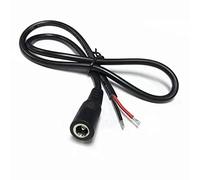 YSJJZRL DC 5.5x2.5mm Prix Femelle à Fil Nu câble d'alimentation à extrémité Ouverte câble de réparation câble d'alimentation CC (0.5M)