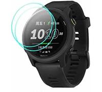 YSJJZRL Lot de 2 verres trempés compatibles avec Garmin Forerunner 745 en verre trempé ultra fin, anti-rayures, sans bulles