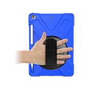 YSJX Anti Drop Shell Pen Slot Shoulder Strap Protective Cover Suitable for iPad Air 13 inch 2024-2025 Universal(Blue (Wristband))