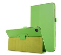 YSJX Étui à Rabat en Cuir PU texturé Litchi, Support à Deux Volets, Compatible avec la Tablette Lenovo Tab Tab4 8.0 Plus TB-8704F/N(Vert)