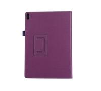 YSJX Étui à Rabat en Cuir PU texturé Litchi, Support à Deux Volets, Compatible avec Lenovo Tab 4 Plus TB-X704F/L TB-X304F/L 10,1 Pouces(Purple)