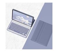 YSJX Housse de Clavier Amovible, étui en Cuir PU et TPU Compatible avec Xiaomi Pad 7/7 Pro 11,2 Pouces(Purple+Keyboard)