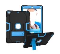 YSJX Silicone Anti Drop Shell, Protective Cover Suitable for iPad Mini 7 2024/mini6 2021 8.3 inch Universal(Black+Blue)