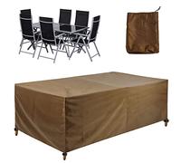YSJYYHP Housse Salon de Gardin Imperméables,Housses de Meubles de Jardin de Terrasse,420D Oxford Housse de Protection pour Meuble Table Chaise, Couverture de Meuble Extérieur pour Jardin