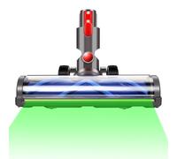 YSKMLOLP Tête de brosse de rechange compatible avec Dyson V7 V8 V10 V11 V15 Gen5, tête de brosse turbo avec lumière LED complète, convient pour les sols durs