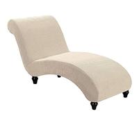 YSLLIOM Housse De Chaise Longue Extensible Housse De Chaise Longue Super Douce pour Chambre à Coucher Intérieure, Lavable en Machine (Beige)