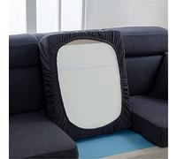 YSLLIOM Housse de Coussin Extensible de canapé Housse de Protection pour Meubles Housse de siège de canapé Couvre pour Canapé Protege de Meubles Antipoussière (Grand-L,Gris foncé)