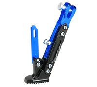 YSNFDN Béquille latérale de Moto pour Kawasaki Z 400 1974-2024, Alliage Support de Béquille de Jambe de Stationnement Réglabl, Béquille Latérale de Moto, Support Moto,B Blue