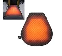 YSNFDN Coussin Chauffant Moto pour Peugeot Tweet 50 2010-2023, 3 Réglages Thermostat, Tapis Chauffant Électrique pour Siège de Moto pour Confort d'hiver Installation Rapide