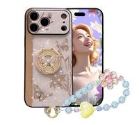 Ysnzaq Coque avec Support pour Apple iPhone 17 Pro DLH Rose