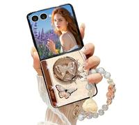 Ysnzaq Coque avec Support pour Samsung Galaxy Z Flip 7 5G DLH Rose