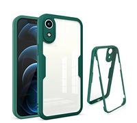 Ysnzaq Coque pour Samsung Galaxy A03 Core avec Protège-écran, 360° Full Body Antichoc Anti-Rayures Double Renforcé Ultra Mince Bumper Housse pour Samsung Galaxy A03 Core.QS Green