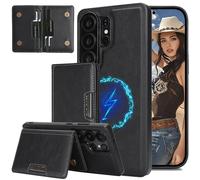Ysnzaq Magnétique Coque pour Samsung Galaxy S26 Ultra CT Noir