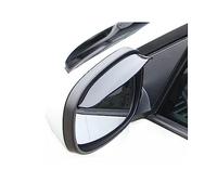 YSOCKS 2Pcs Housse de Pluie pour Rétroviseur rétroviseur Pare-Pluie, pour Alfa Romeo 147 156 159 Alfetta Berlina Brera Mito Giulia Milano Voitures Style Accessoires