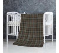 YsoLda Couverture Chaude en Flanelle - Jeté/Couverture de Lit pour Canapé Bureau 127x76 cm - Tartan de l'Outlander Fraser