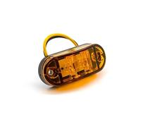 YSPOKJ Feux Arrières Lot De 10 Feux D'avertissement Pour Remorque 12 V 24 LED Gabarit Latéraux Accessoires Pour Camion Pièces Stationnement feu de freinage(Yellow)