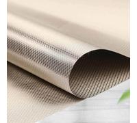 YSPP Tissu Anti Ondes électromagnétiques Tissu Faraday Tissu de Protection EMF RF Tissu Conducteur Bloquant Les Signaux RF Tissu Vêtements DIY Blindage Matériel,silver-2x1.1m