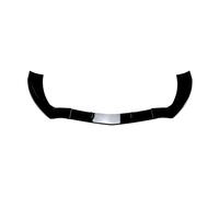 YSQHSODS Becquets Avant Lame De Séparation Lèvre Pare-Choc Avant pour Mercedes pour Benz CLA Classe C117 2013 - 2015 Modèles Standard Avant Spoiler Avant(Noir Brillant)