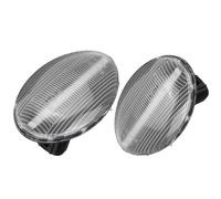 YSQIFBABD 2x Pour Subaru Pour Forester Pour Impreza WRX STI GDA GDB 2002-2007 Feux De Position Latéraux À LED Dynamiques Indicateur Rétroviseur(Clear)