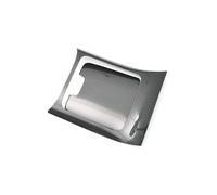 YSQIFBABD Car Tail Throat Garniture Panneau Levier Vitesse Console Voiture pour Mercedes pour Benz Classe S W223 2021-24 Autocollant Texturé en Fibre Carbone Intérieur Silencieux D'Échappement