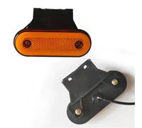YSQIFBABD Clignotant Latéral Lot 4 Feux Gabarit Latéraux À LED 12V 24V Camion Feux Gabarit 20 SMD Montage Sur Remorque Accessoires Camion Pour Scania