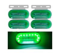 YSQIFBABD Clignotant Latéral Lot 4 Feux Gabarit Latéraux À LED 24 V Camion Feux Extérieurs Voiture 3 Modes Pour Remorque Camion Pour Scania Accessoires(VERT)
