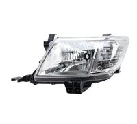 YSQIFBABD Couvre-Phares Phare Pour Toyota Pour Hilux Pour Vigo 2011-2015 Lampe Frontale Sans Ampoule Phares Avant 1 Pièces Accessoires De Phare Couvercle Phare(1pcs left side)