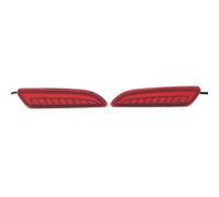 YSQIFBABD Lot De 2 Réflecteurs LED Pour Toyota Pour Corolla Cross 2020 2021 2022, Feu Antibrouillard Arrière, Feu De Freinage, Clignotant Dynamique Indicateur Rétroviseur(Red Model B)