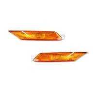 YSQIFBABD Pour Mazda RX-8 2004 2005 2006 2007 2008 Coques De Protection Pour Feux De Position Latéraux Avant, Clignotants Et Feux De Stationnement Indicateur Rétroviseur(Amber Lens)