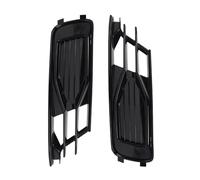 YSQOFDNFD Calandre Calandre inférieure de Pare-Chocs Avant et feu antibrouillard pour A6 C7 2014-2018 4G0807681AD 4G0807682AD Front Grille(2pcs Black)