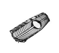 YSQOFDNFD Calandre Calandre Pare-Chocs Avant pour Mercedes pour Benz Classe pour CLA W117 2013-2019 Sport Racing Grill GT Style Diamond Facelift ABS Front Grille(A)