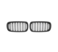 YSQOFDNFD Calandre Grille de Pare-Choc Avant pour BMW X5 X6 F15 F16 2014 2015 2016 2017 2018 Front Grille(Matte Black)
