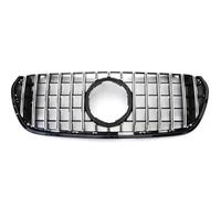 YSQOFDNFD Calandre Grille de Pare-Chocs Avant en Maille Noire/argentée/Noire Mate pour Mercedes pour Benz Classe X X470 2018-2020 Front Grille(Silviry)