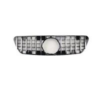 YSQOFDNFD Calandre Grille de Pare-Chocs Avant pour Mercedes W163 Classe ML ML320 ML350 ML270 ML400 ML430 CDI 1998-2004 Racing Grill Front Grille(A Silver)