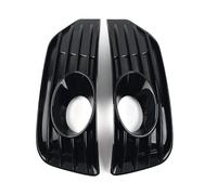 YSQOFDNFD Calandre Lot 2 calandres Pare-Choc Avant Noires pour Feux antibrouillard, pour VW T5 T5.1, pour Transporter, pour Caravelle (2010-2015) Front Grille(sans Trou)