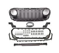 YSQOFDNFD Calandre pour Jeep pour Wrangler JL pour Gladiator 2018-2024 Style Grille de calandre Avant Grille de radiateur Grilles de Course Design Front Grille(sans Trou)