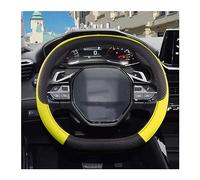 YSQOFDNFD Couvre Volant Voiture pour Peugeot 3008 II P84 2016 2017 2018 2019 2020 2021 2022 2023 Couverture Volant Voiture(Jaune)