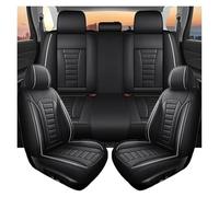 YSQOFDNFD Housse Siège Voiture Housse De Siège Auto Imperméable Complète, Coussin Universel, Accessoire Intérieur pour SsangYong pour Rexton Couverture De Siège(Black White)