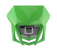 YSQOFDNFD Phare Moto LED Panneau De Phare De Moto Pièces De Réglage De Motocross pour Kawasaki pour KLX150 250 450 Moto Phare Avant Lampe(Vert)