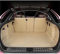 YSQOFDNFD Tapis Protection Coffre pour BMW Série 5 F11 Tourer 2010 2011 2012 2013 2014 2015 2016 2017 Tapis De Coffre De Voiture Accessoires Intérieurs Voiture Tapis De Coffre(Beige)
