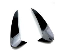 YSQOJF Aile Aileron pour Mercedes pour Benz Classe C Coupé C205 pour AMG 2015-2021 ABS Voiture Pare-Chocs arrière séparateur becquet Canard aération Aileron Voiture(Noir Brillant)